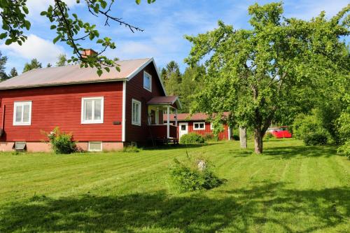 Familjevänligt hus med stor trädgård